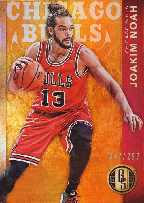 Joakim Noah trading card