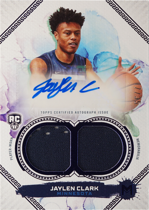 Jaylen Clark trading card