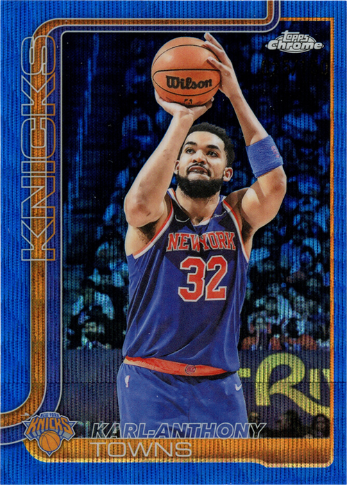 Karl-Anthony Towns trading card