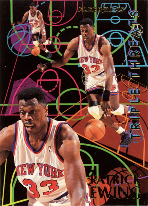 Patrick Ewing trading card