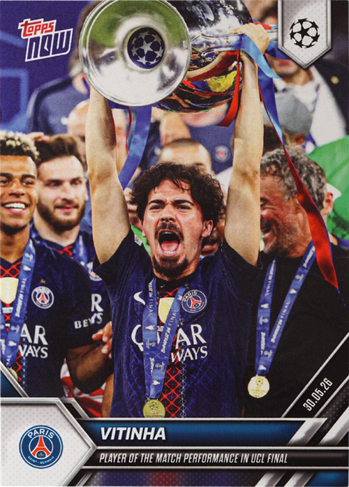 Vitinha trading card