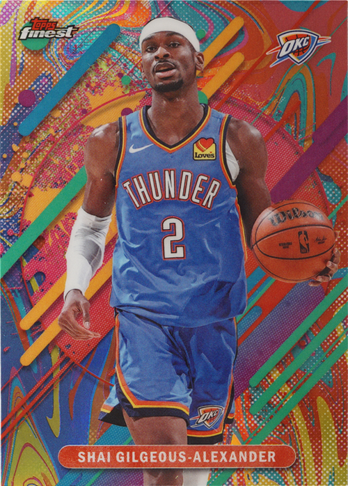 Shai Gilgeous-Alexander trading card