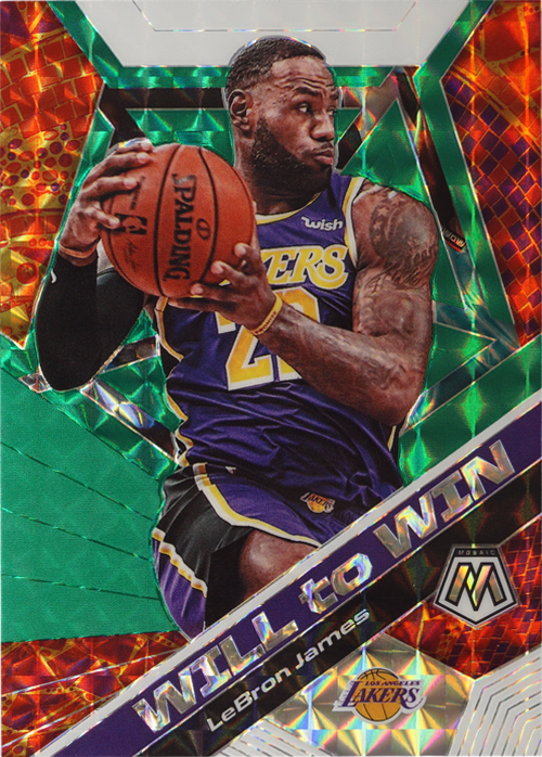 LeBron James trading card