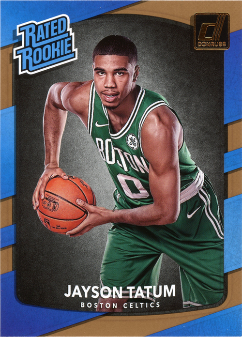 Jayson Tatum trading card
