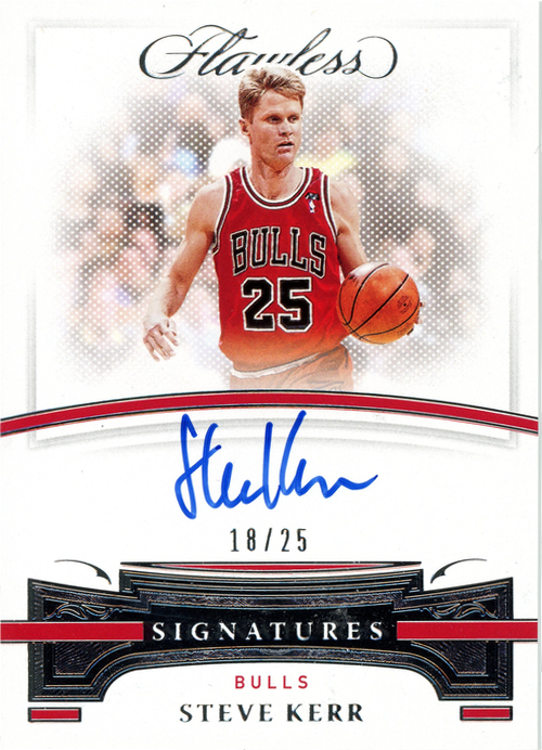 Steve Kerr trading card