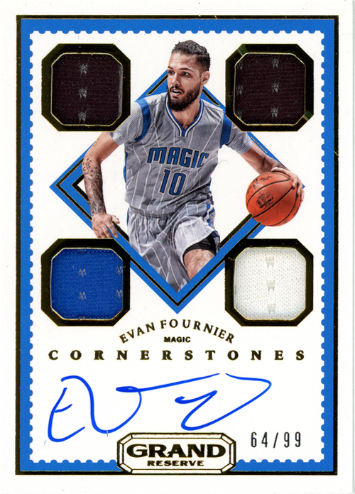 Evan Fournier trading card