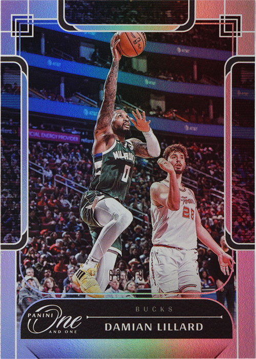 Damian Lillard trading card