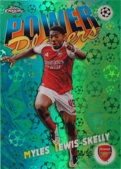 Myles Lewis-Skelly trading card