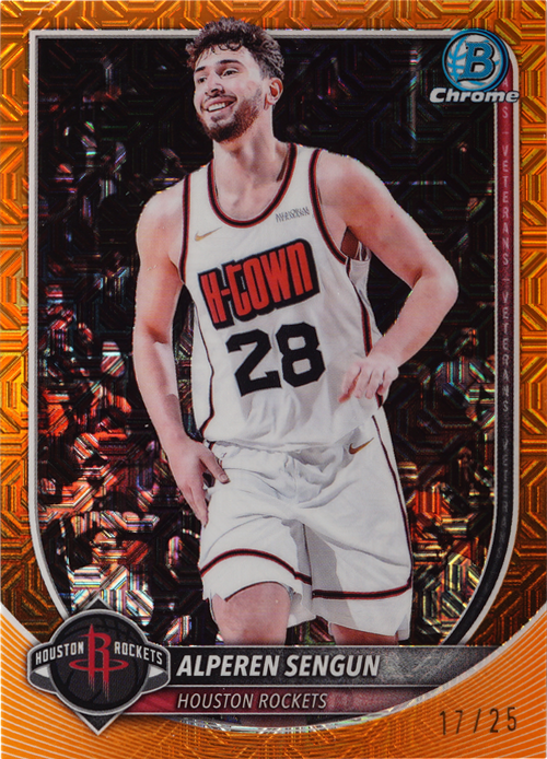 Alperen Sengun trading card