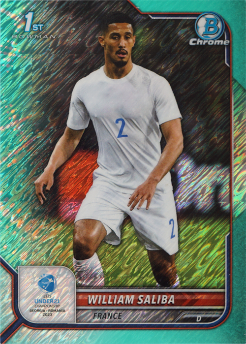 William Saliba trading card