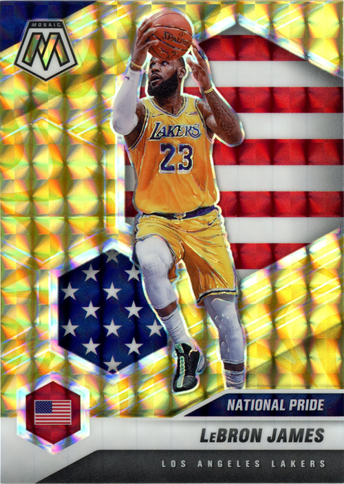 LeBron James trading card