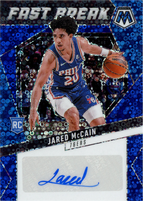 Jared McCain trading card