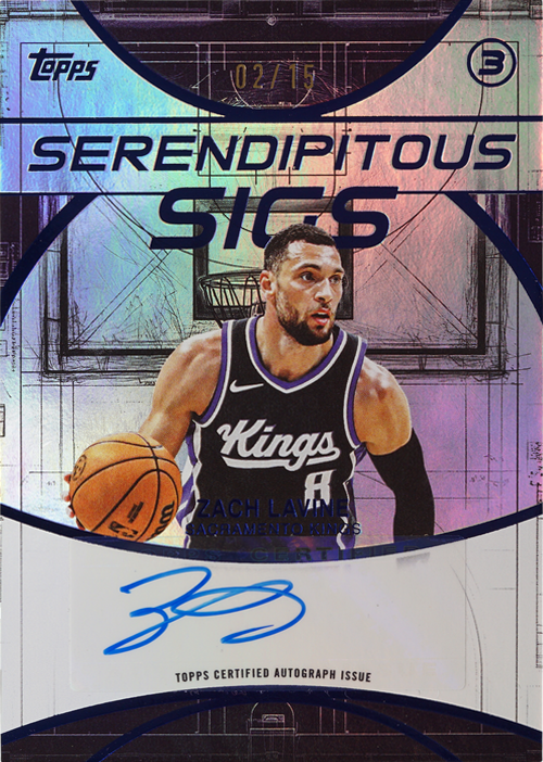 Zach LaVine trading card