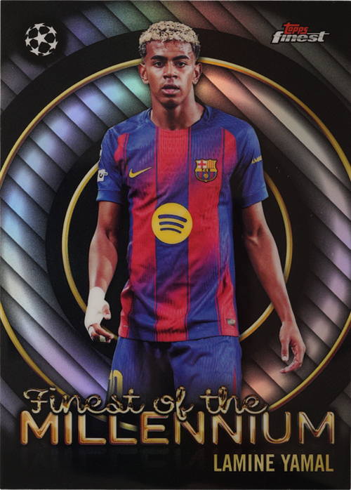 Lamine Yamal trading card