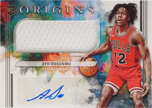 Ayo Dosunmu trading card
