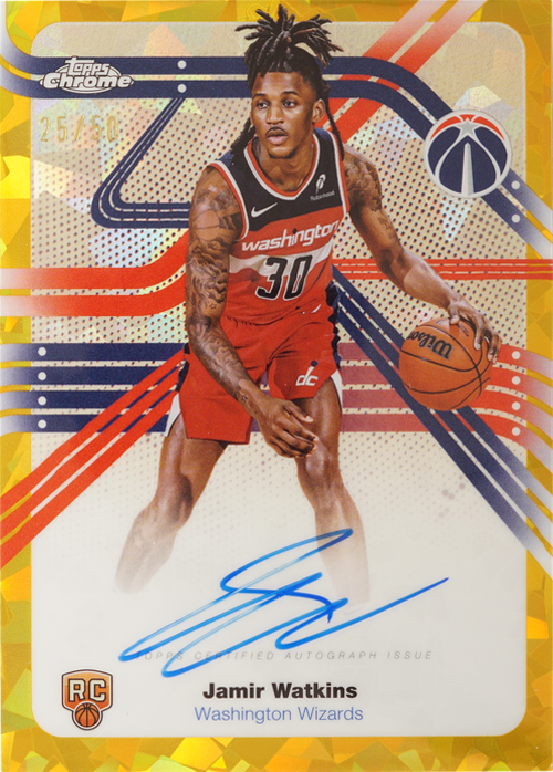 Jamir Watkins trading card