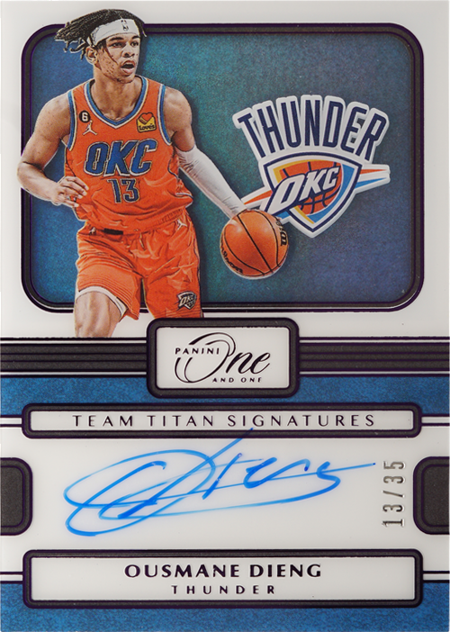 Ousmane Dieng trading card