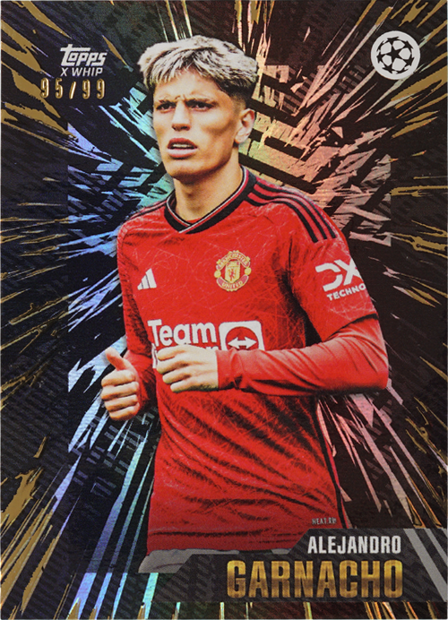 Alejandro Garnacho trading card