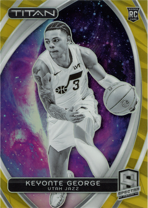 Keyonte George trading card