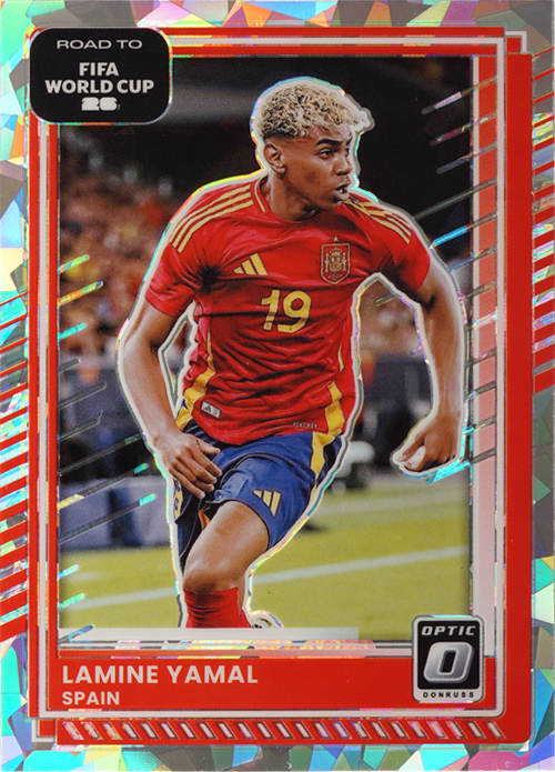 Lamine Yamal trading card