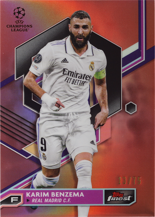 Karim Benzema trading card