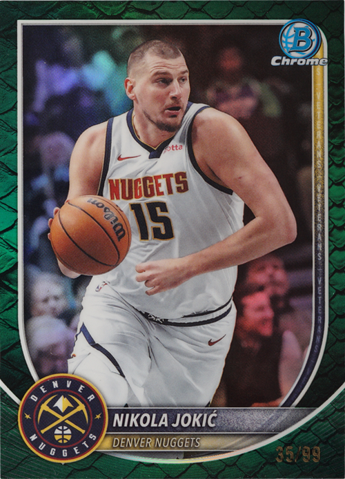 Nikola Jokić trading card