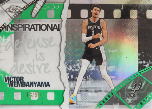 Victor Wembanyama trading card