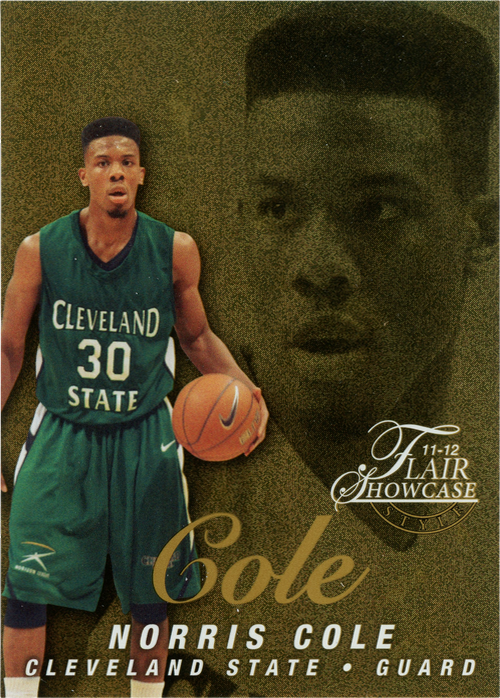 Norris Cole trading card