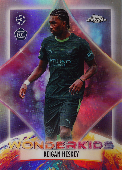 Reigan Heskey trading card