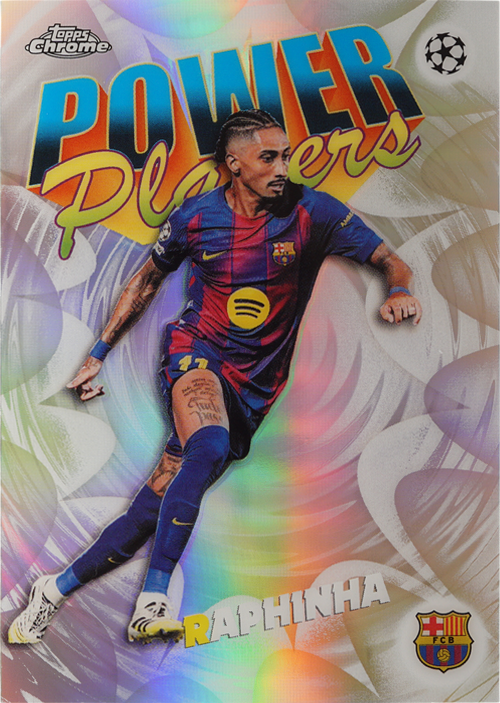 Raphinha trading card