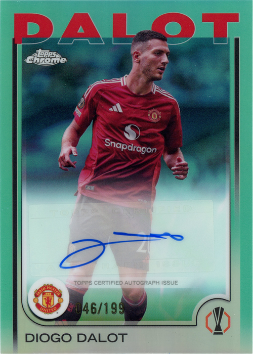 Diogo Dalot trading card