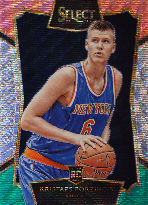 Kristaps Porzingis trading card