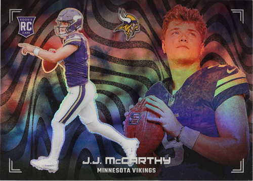 J.J. McCarthy trading card
