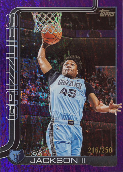 GG Jackson II trading card