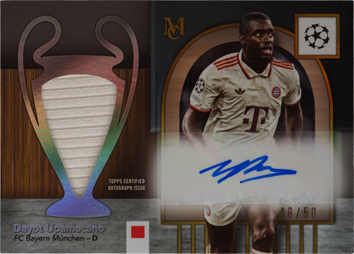 Dayot Upamecano trading card