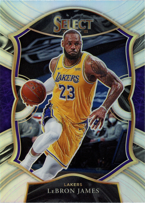 LeBron James trading card