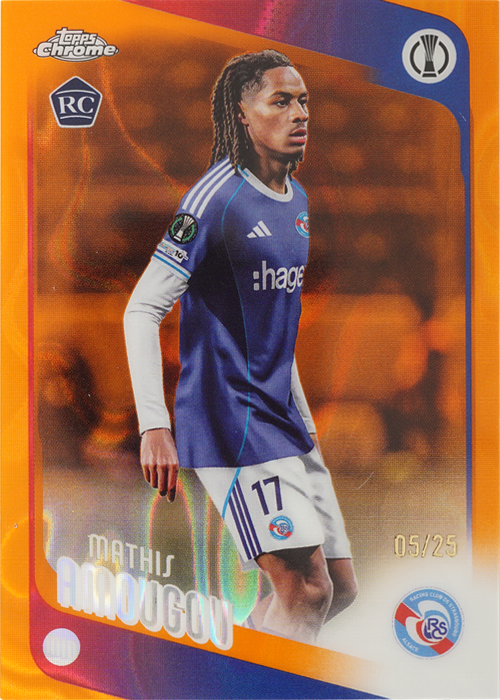 Mathis Amougou trading card