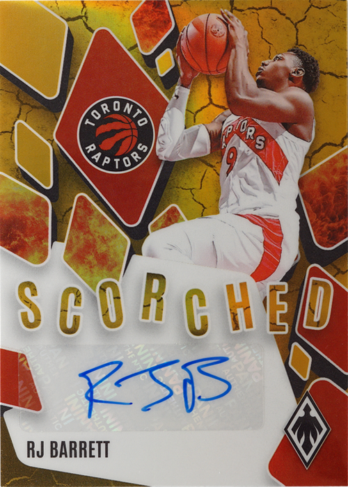 RJ Barrett trading card