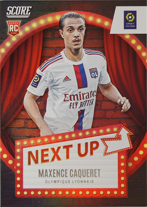 Maxence Caqueret trading card