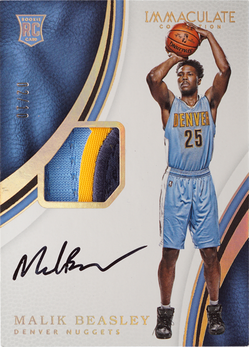 Malik Beasley trading card