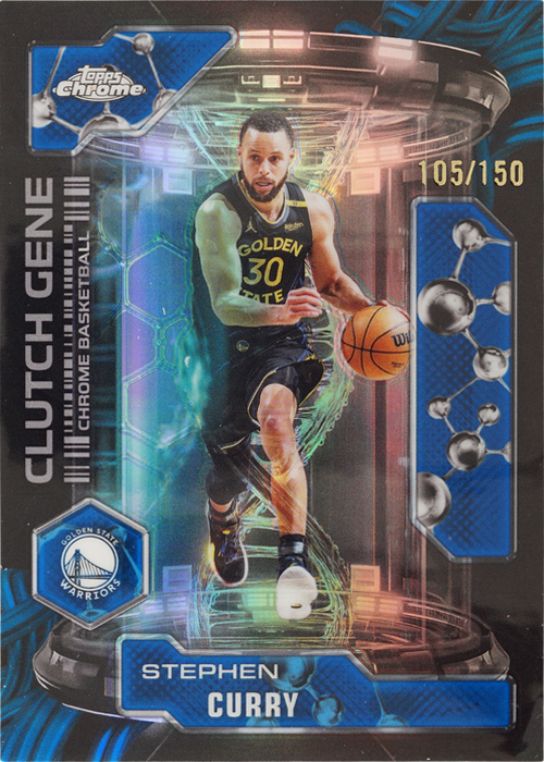 Stephen Curry trading card