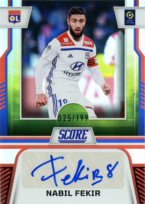 Nabil Fekir trading card