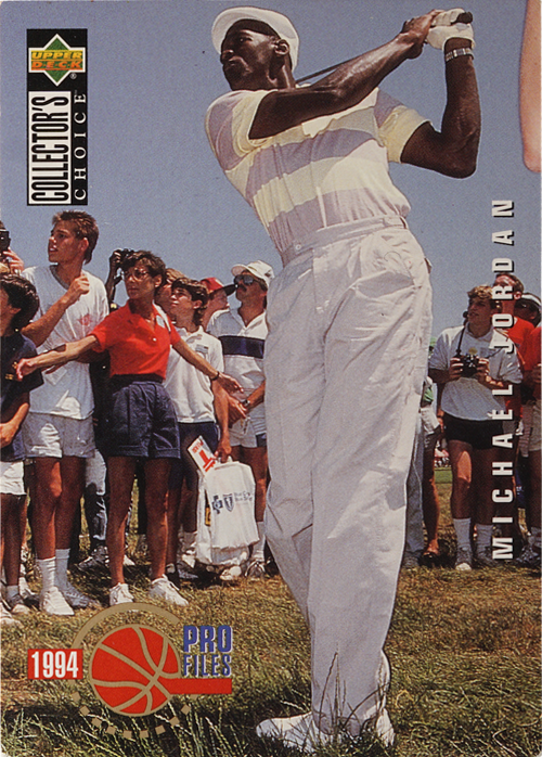 Michael Jordan trading card