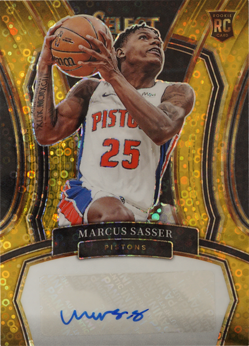 Marcus Sasser trading card