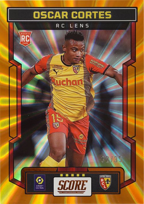 Oscar Cortes trading card