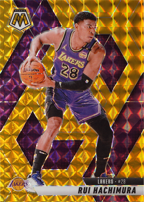 Rui Hachimura trading card