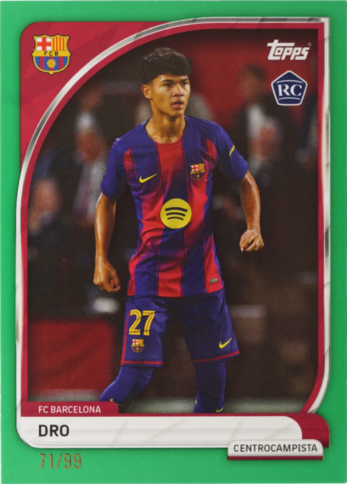 Dro FernaÌndez trading card