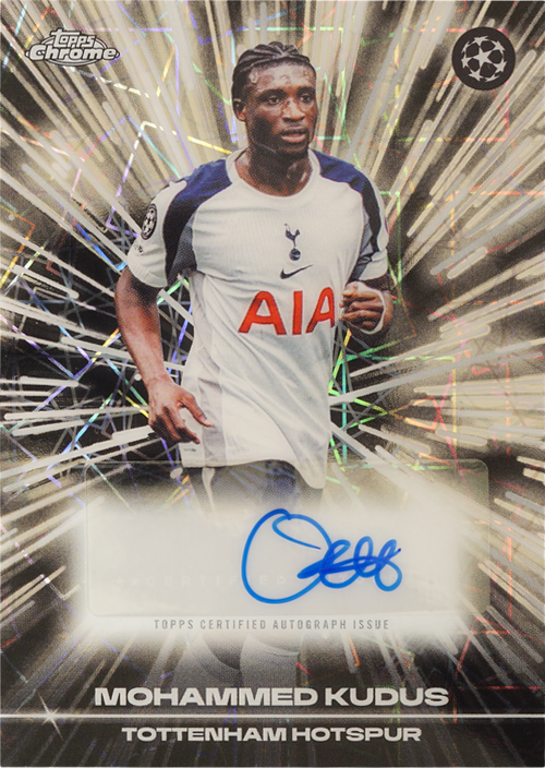 Mohammed Kudus trading card