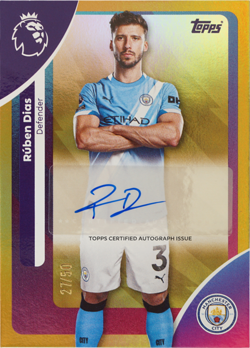 Rúben Dias trading card