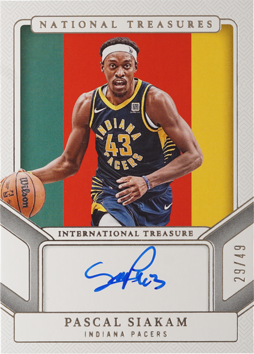 Pascal Siakam trading card